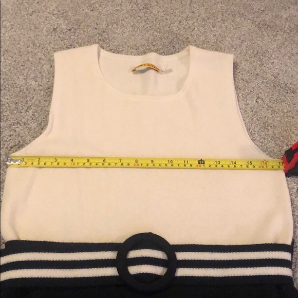 Alice + Olivia 100% Merino Wool Color Block Dress - Picture 5 of 8